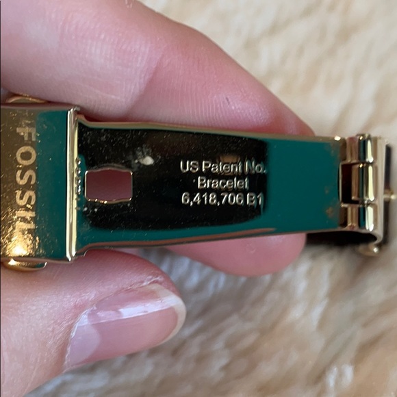 Turtle Shell Fossil Watch - Picture 8 of 8